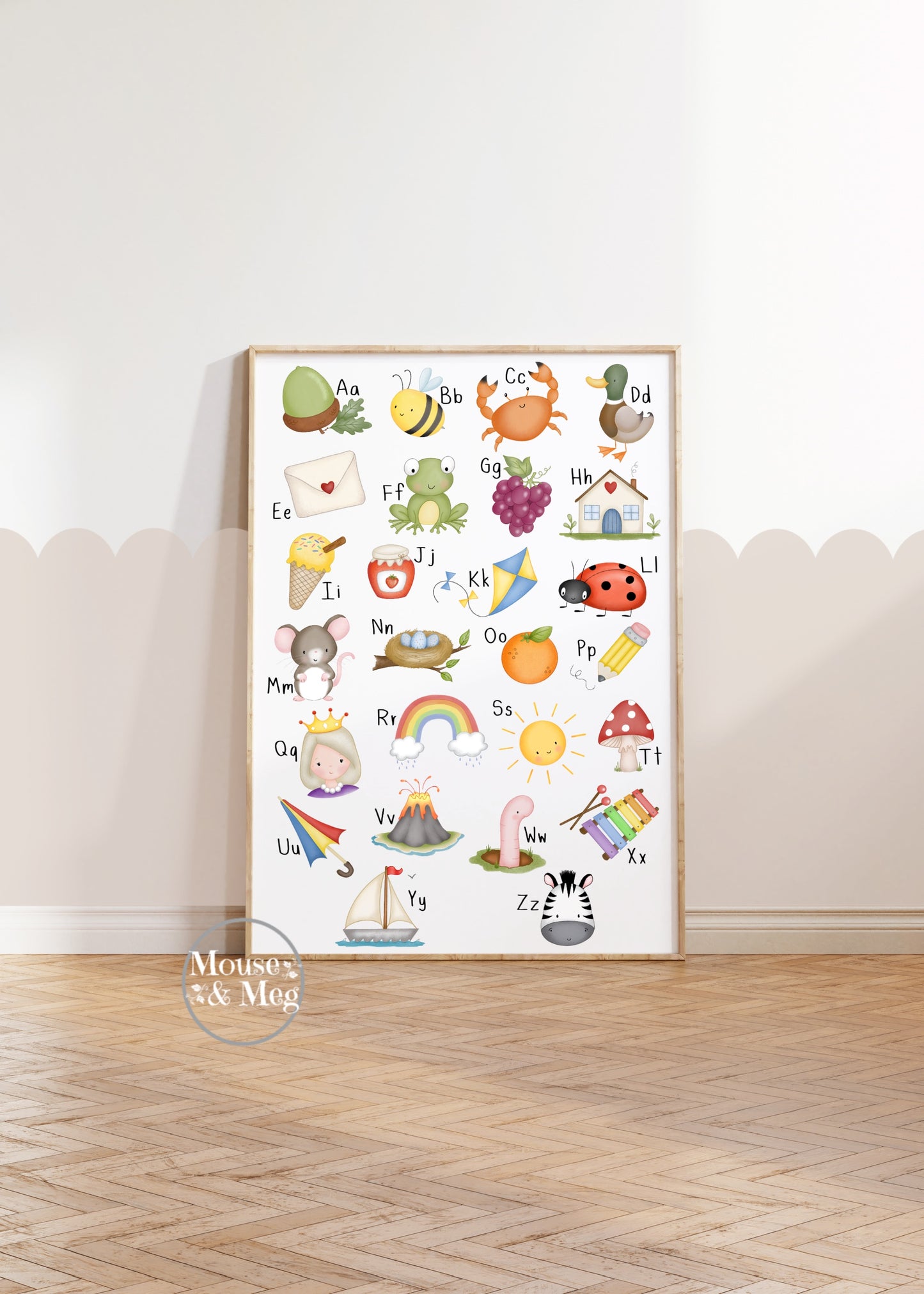 ABC Chart Print